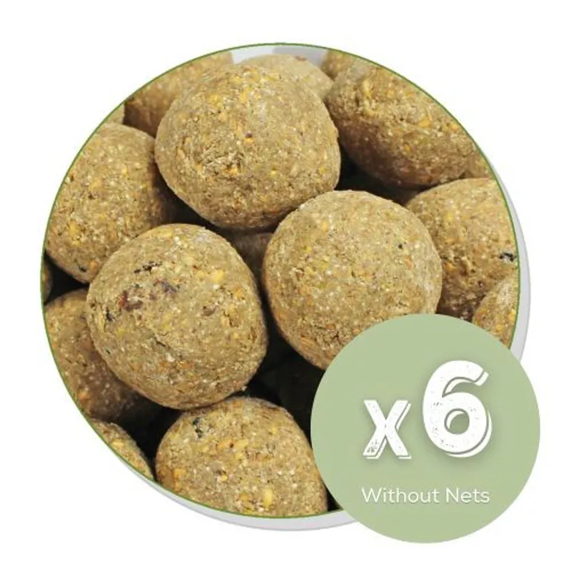 Copdock Mill Fat Balls Without Nets 6 Pack